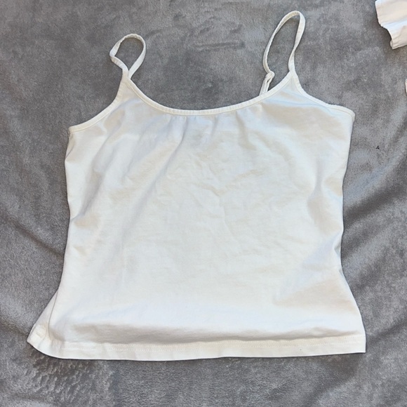 SHEIN US size L noodle sleeve top - Picture 1 of 2